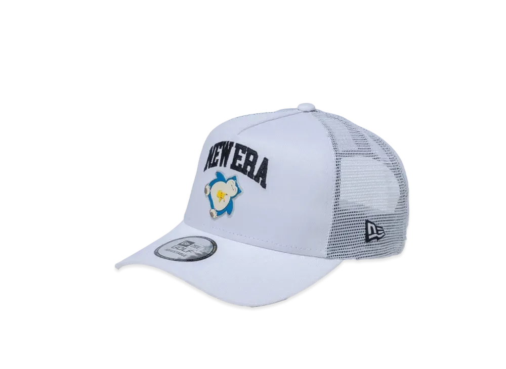 NEW ERA x Pokemon Golf 9Forty A-Frame Trucker Pikachu Kabigon "White"