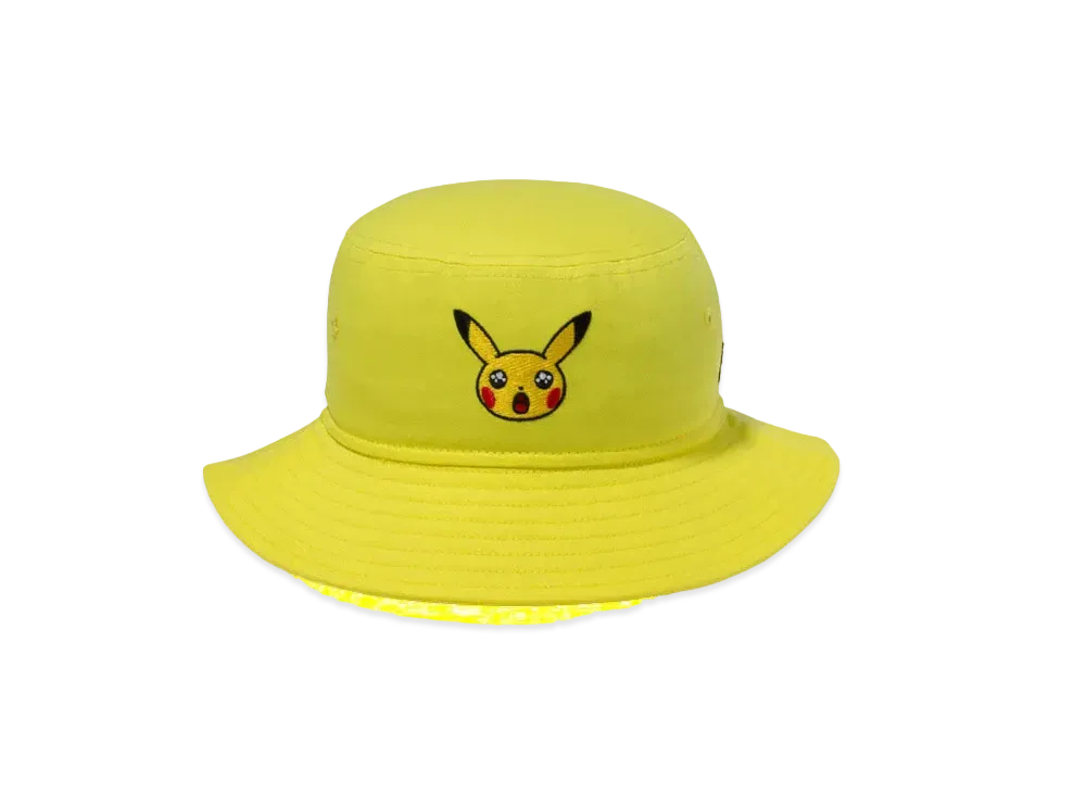 NEW ERA x Pokemon Kid's Bucket01 Pikachu "Yellow"