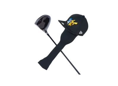 NEW ERA x Pokemon Golf Head Cover Pocchama Pikachu "Black"