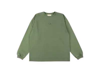 WIND AND SEA Sea Pigment L/S Tee "Khaki"