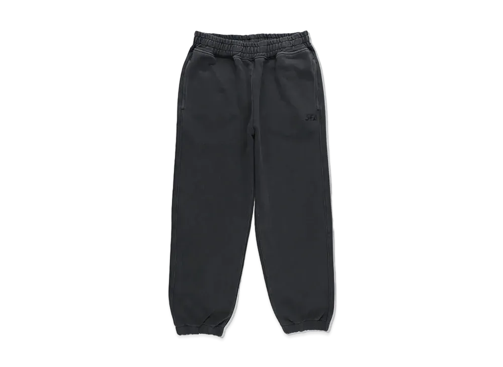 WIND AND SEA Sea Pigment Sweat Pants "Black"