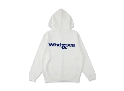 WIND AND SEA Diamond Max Zip Up Hoodie "White"