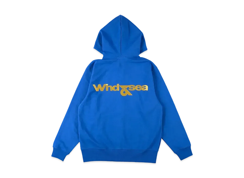 WIND AND SEA Diamond Max Zip Up Hoodie "R Blue"