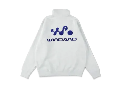 WIND AND SEA Walking Half Zip Top "Ash"