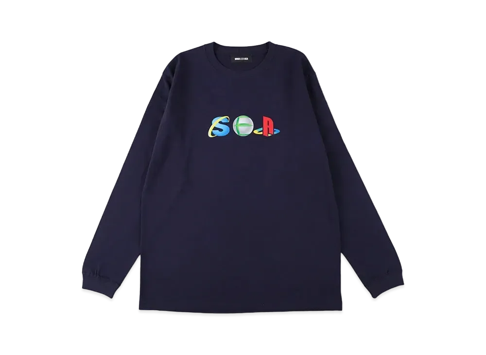 WIND AND SEA Networking L/S Tee "Navy"