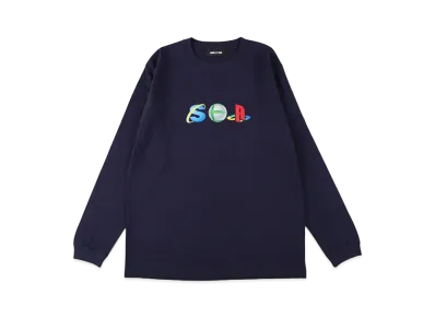 WIND AND SEA Networking L/S Tee "Navy"