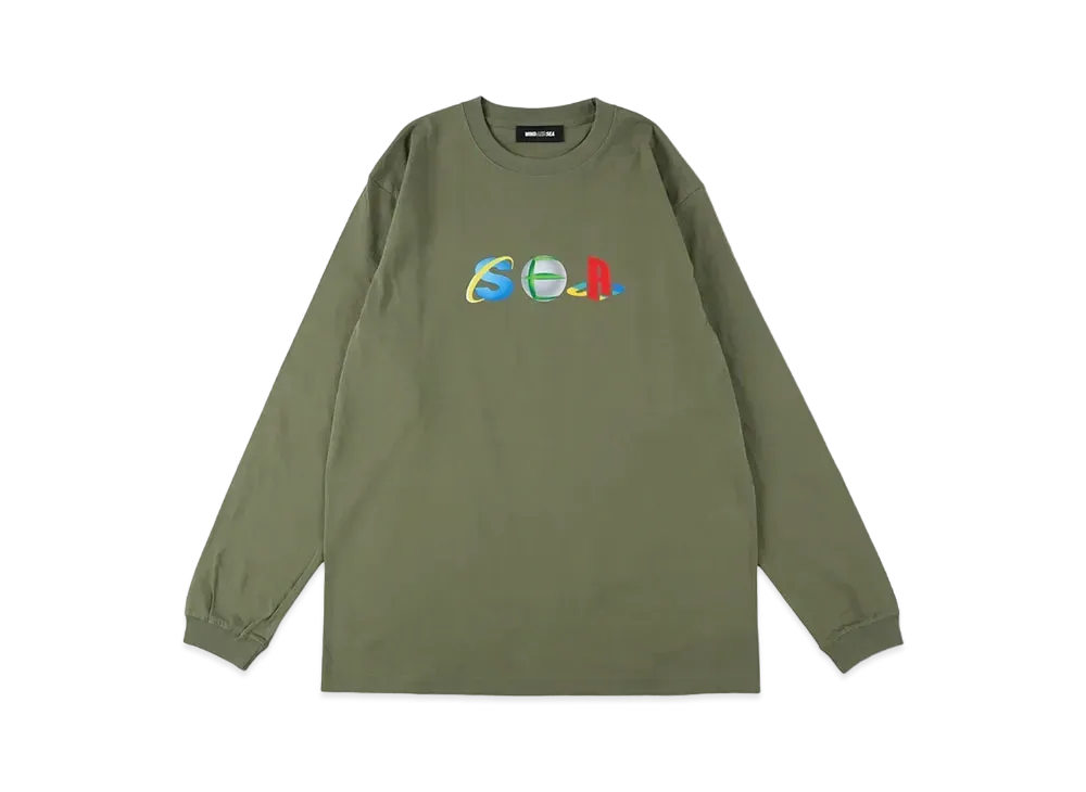 WIND AND SEA Networking L/S Tee "Olive"