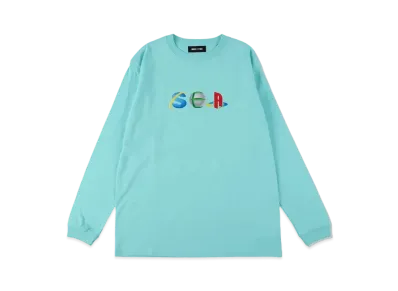 WIND AND SEA Networking L/S Tee "P Blue"
