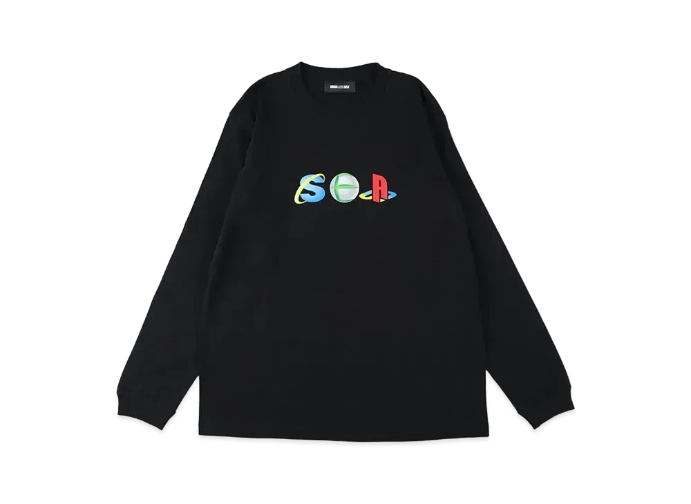 WIND AND SEA Networking L/S Tee "Black"