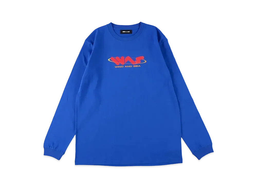 WIND AND SEA Speakers L/S Tee "R Blue"