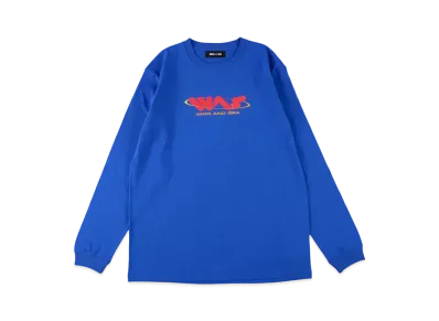 WIND AND SEA Speakers L/S Tee "R Blue"