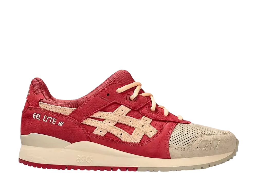 Asics Gel-Lyte 3 OG "Wood Crepe/Burnt Red"