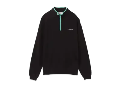 atmos Half Zip Pullover "Black"