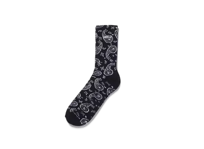 atmos Paisley Socks "Navy"