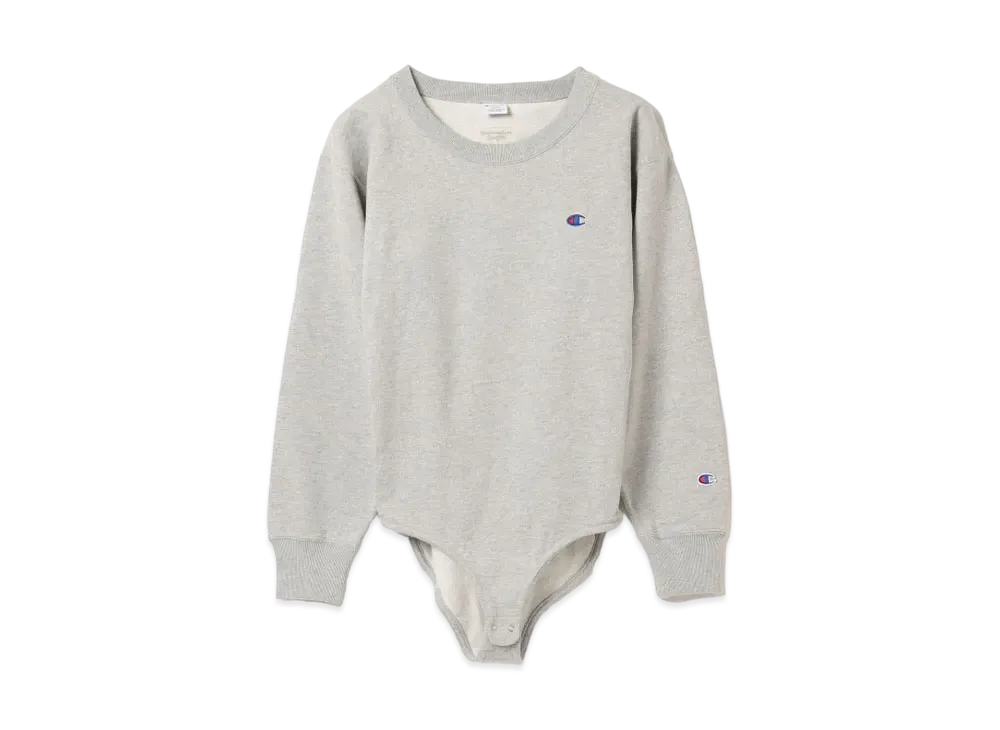 Champion for BEAMS COUTURE Back Corset Bodysuit "Top Gray"