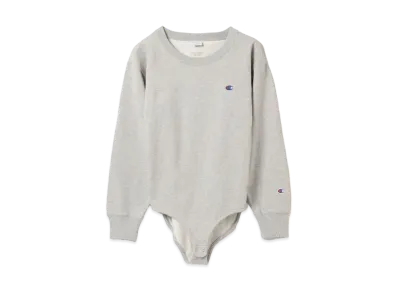 Champion for BEAMS COUTURE Back Corset Bodysuit "Top Gray"