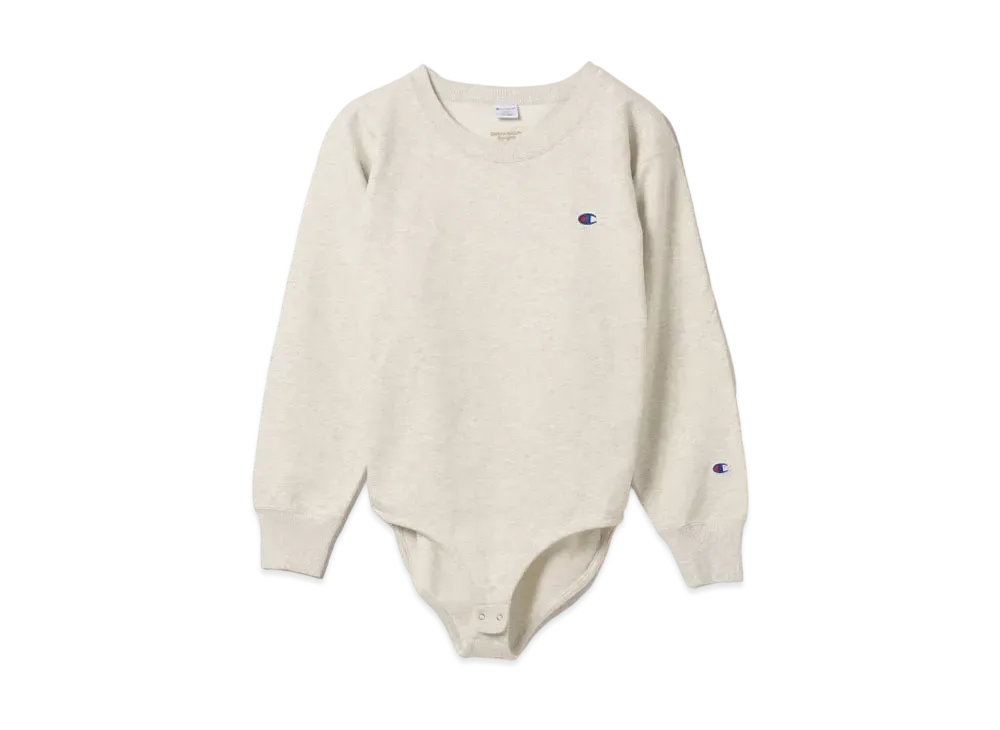 Champion for BEAMS COUTURE Back Corset Bodysuit "Oatmeal"