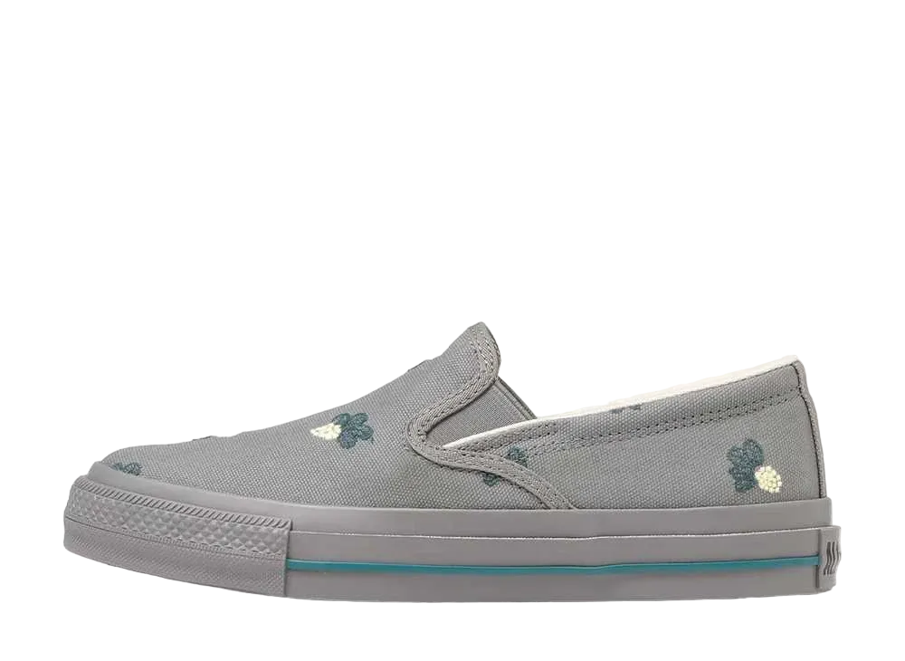 minä perhonen × Converse All Star LB Slip-on MP "Grey"