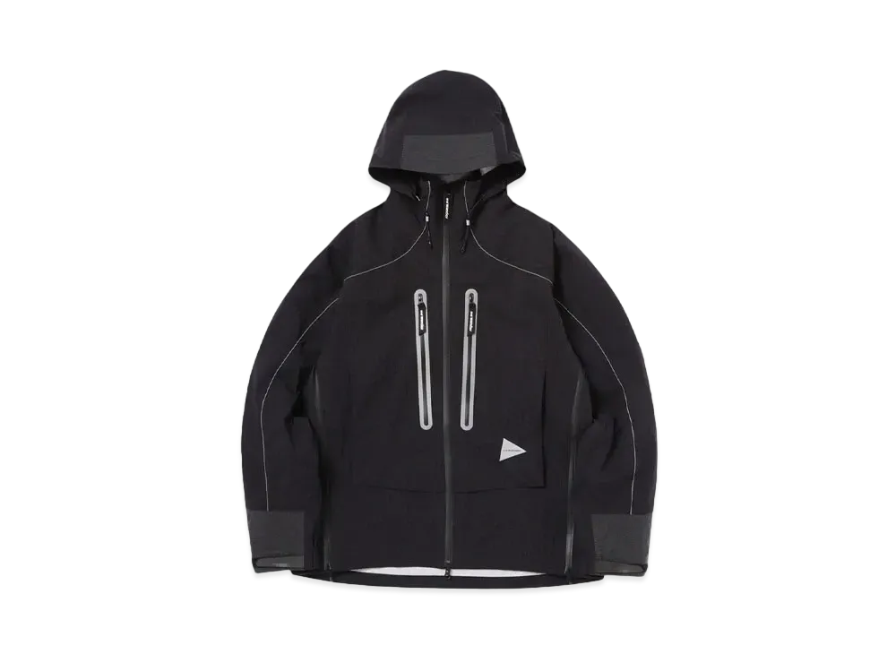 and wander PERTEX SHIELD rain jacket "BLACK"