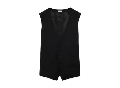 BASICKS 90's Vibes Oversized Vest "BLACK"