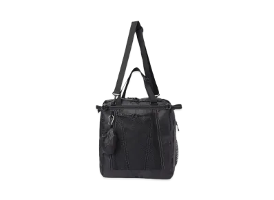 and wander ECOPAK 30L 3way tote bag "BLACK"
