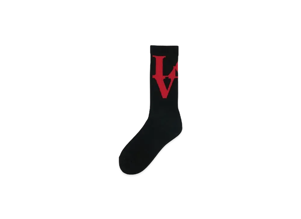BASICKS Love Socks "BLACK"
