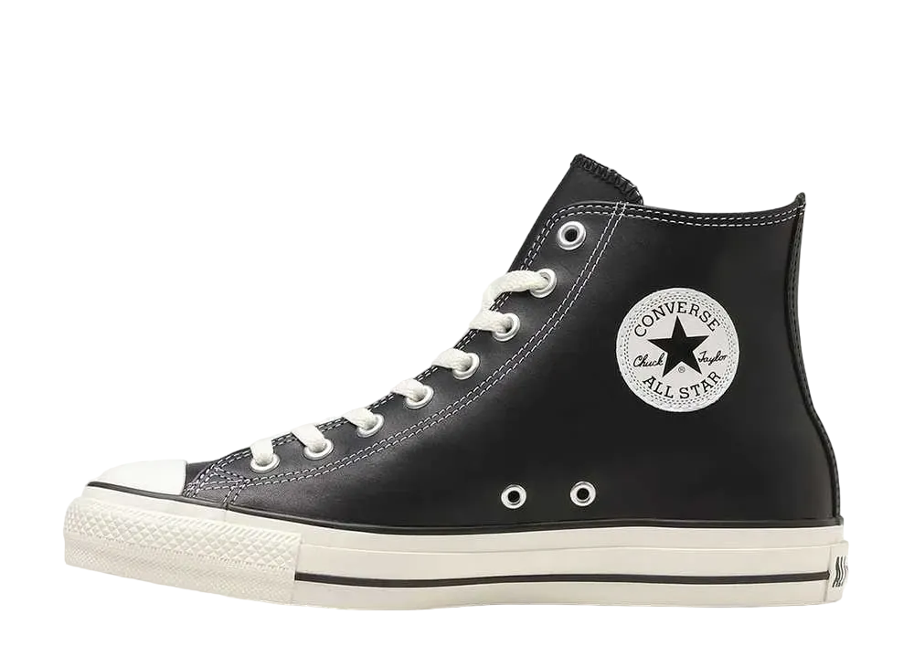 Converse Leather All Star Hi "Black"