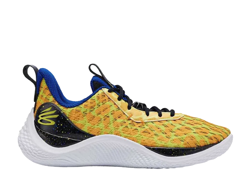 アンダーアーマー カリー10 ダブルバング "スティールゴールド/ブラック"