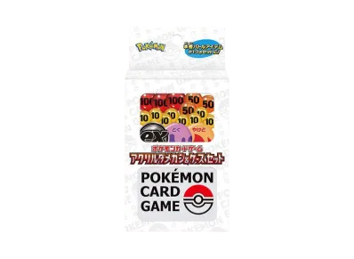 Pokemon Card Game Acrylic Damage Counter&Case Set