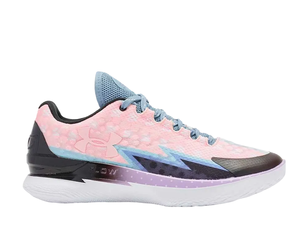 アンダーアーマー カリー1 ロー フロートロ ドラフトデイ "スティルウォーター/ピンクシュガー"