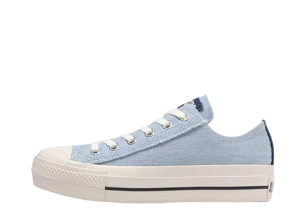 コンバース ウィメンズ オールスター PLTS デニム OX "ライトブルー"