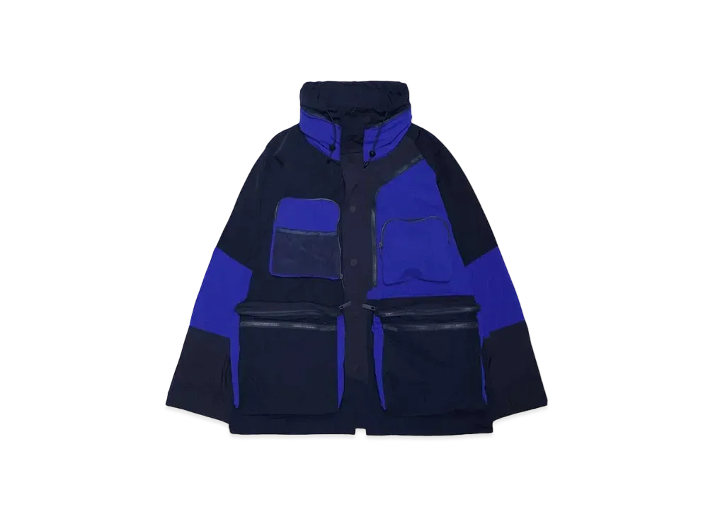 White Mountaineering MULTI POCKETS MOUNTAIN PARKA "NAVY"