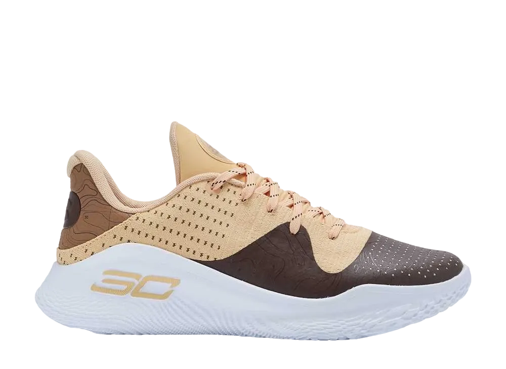 アンダーアーマー カリー4 ロー フロートロ CC "メサイエロー"