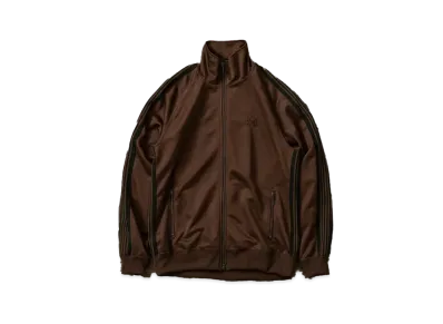 Needles x WILD LIFE TAILOR Track Jacket - Poly Smooth "Dark Brown"