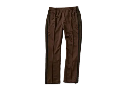 Needles x WILD LIFE TAILOR Narrow Track Pant - Poly Smooth "Dark Brown"