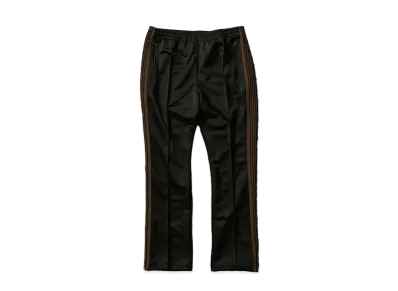 Needles x WILD LIFE TAILOR Narrow Track Pant - Poly Smooth "Black"