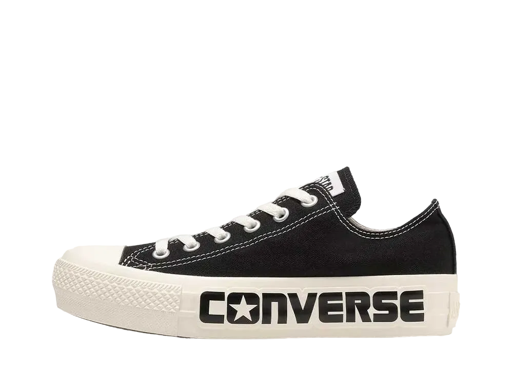 Converse Women's All Star PLTS Logopatch OX "Black"
