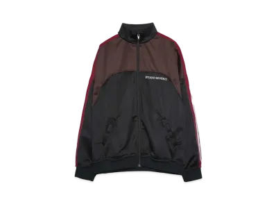 STUDIO SEVEN LINE TRACK SUIT TOPS "BLACK"