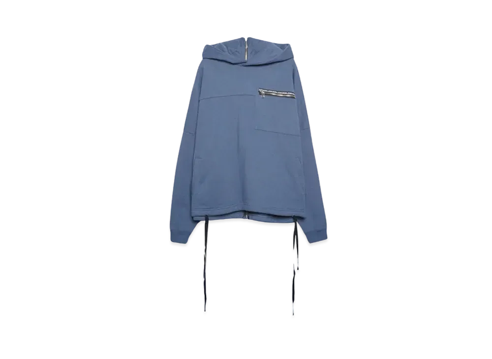 STUDIO SEVEN BACK ZIP BIG HOODIE 2 "NAVY"