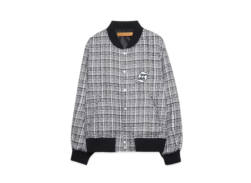 STUDIO SEVEN TWEED JACKET "BLACK"