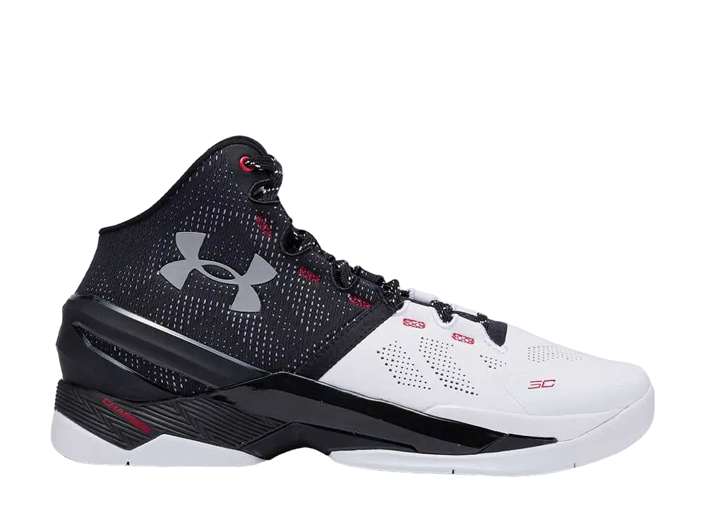 アンダーアーマー カリー2 スーツ & タイ "ホワイト/メタリックシルバー"