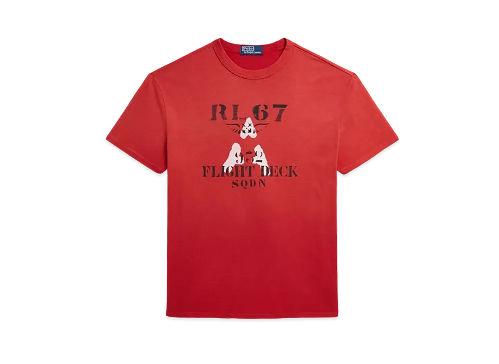 Polo Ralph Lauren Classic Fit Jersey Graphic Tee "Red"