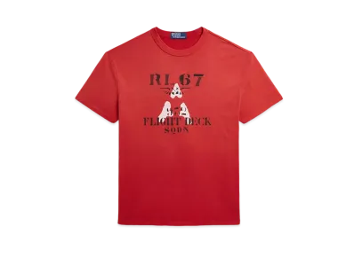 Polo Ralph Lauren Classic Fit Jersey Graphic Tee "Red"