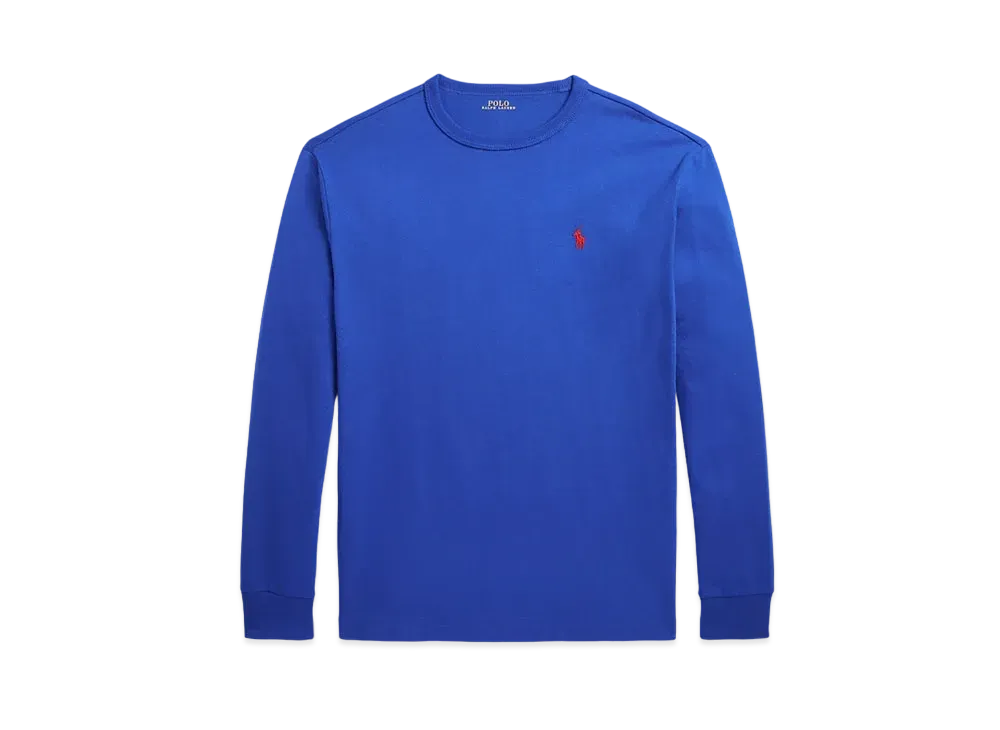 Polo Ralph Lauren Classic Fit Jersey Long Sleeve Tee "Blue"