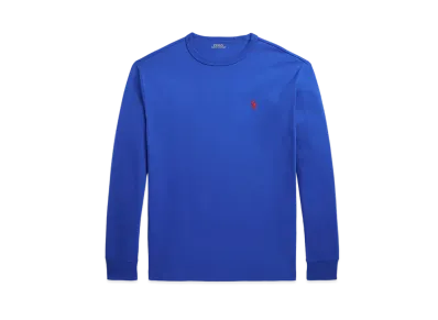 Polo Ralph Lauren Classic Fit Jersey Long Sleeve Tee "Blue"