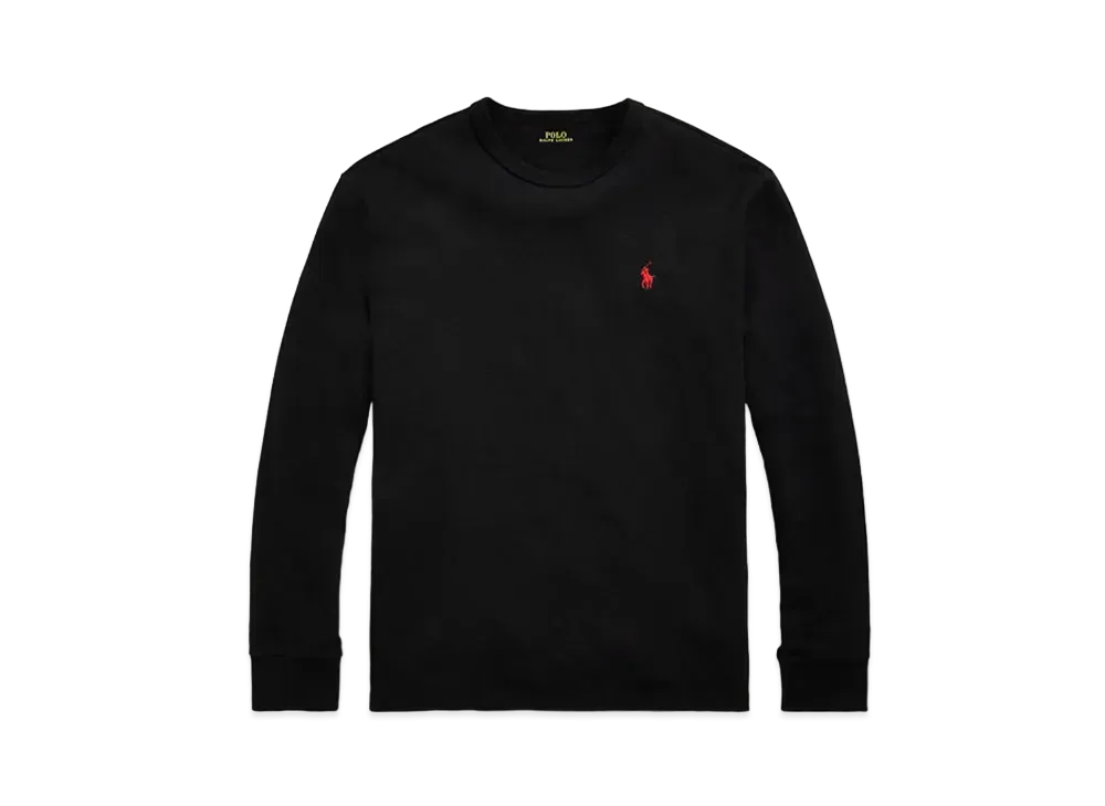 Polo Ralph Lauren Classic Fit Jersey Long Sleeve Tee "Black"
