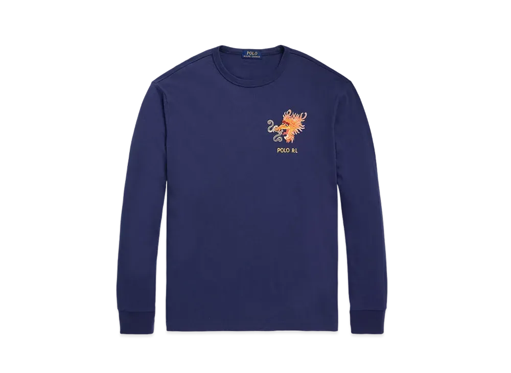 Polo Ralph Lauren Lunar New Year Embroidery Tee "Blue"