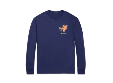 Polo Ralph Lauren Lunar New Year Embroidery Tee "Blue"