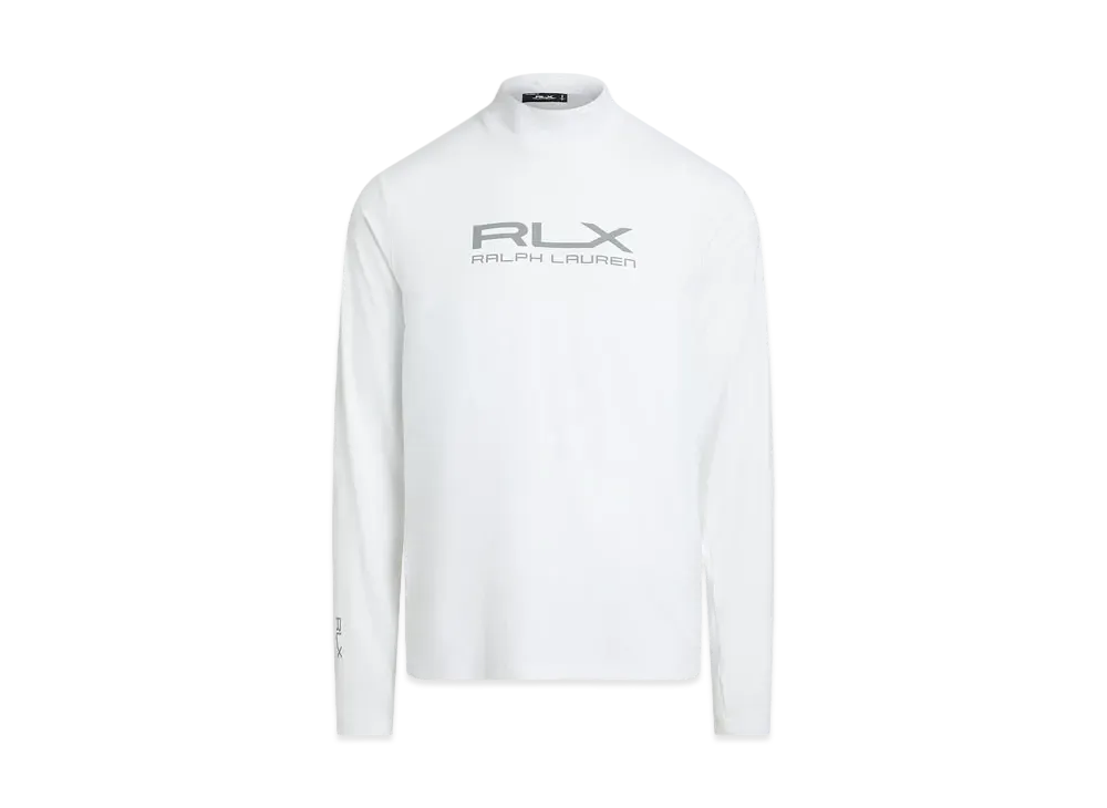 Polo Ralph Lauren Tailored Fit Performance Mock Neck Shirt "White"