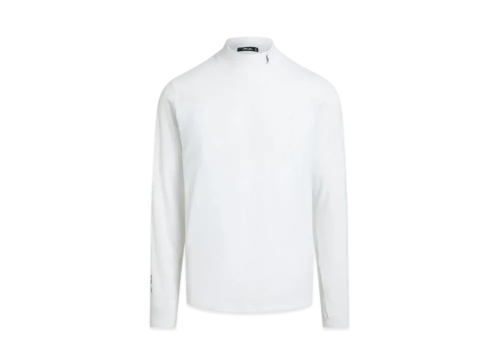 Polo Ralph Lauren Tailored Fit Performance Mock Neck Shirt #1 "White"